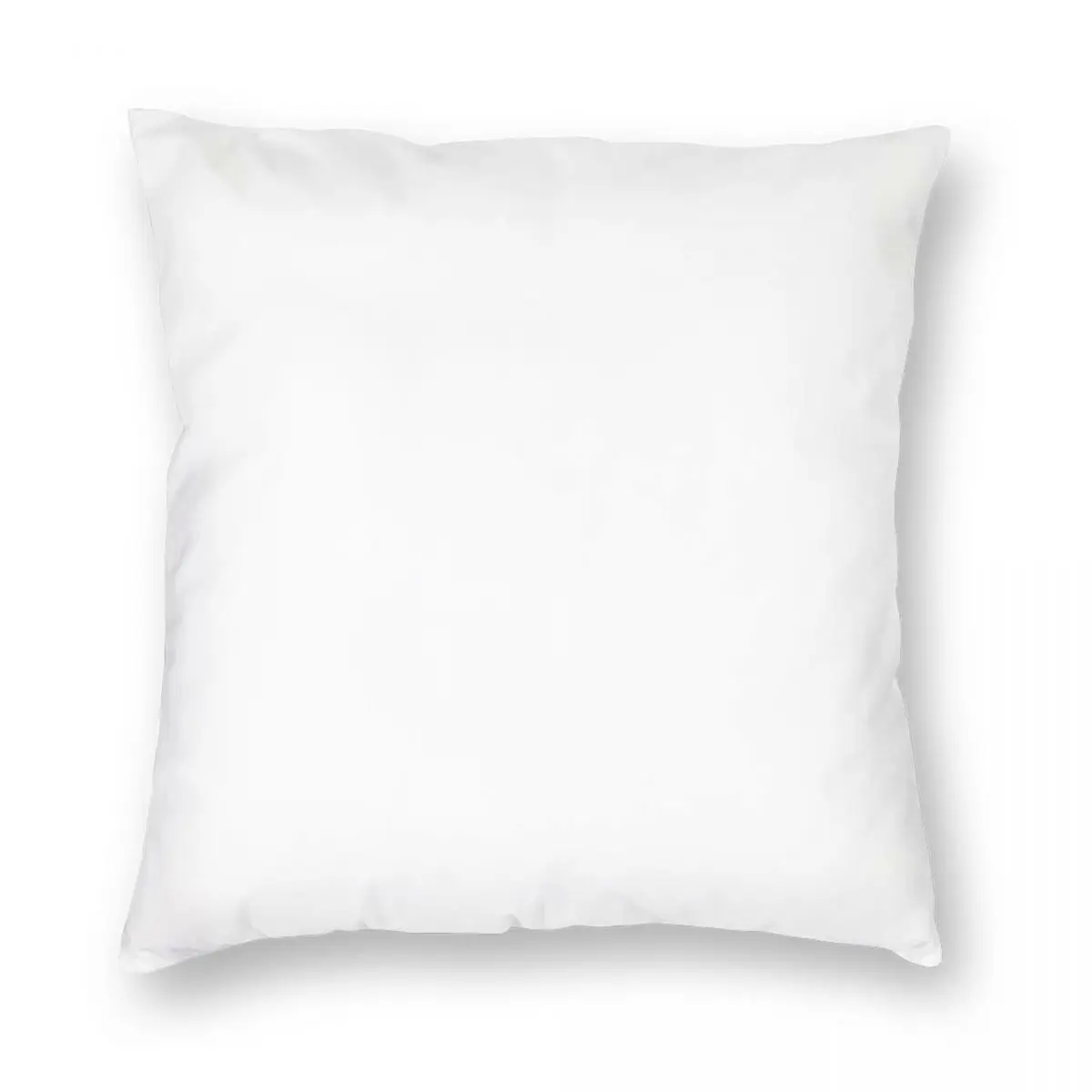 Чистый белый чехол для Квадратной Подушки с принтом на молнии 45x45