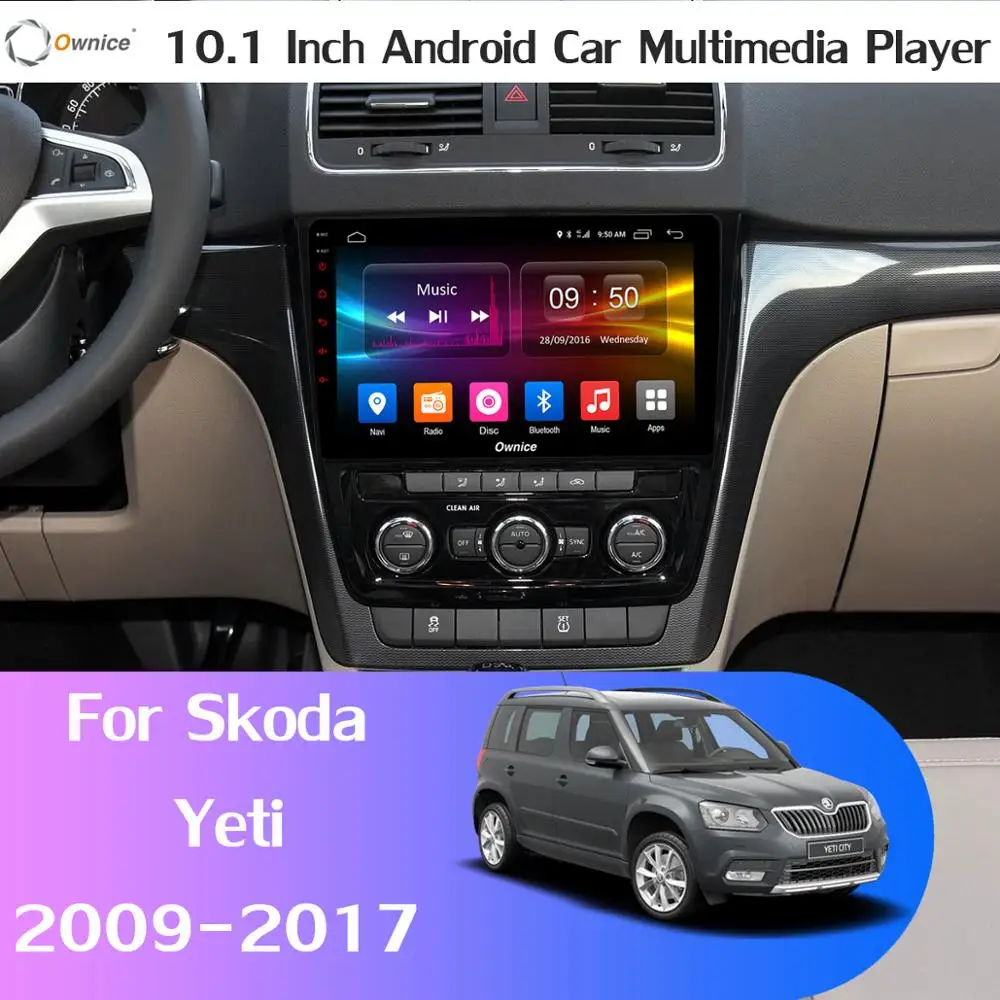 360°×4 DVR AHD камера 4G LTE 4G+ 64G Android 9,0 DSP CarPlay gps Navi Радио автомобильный мультимедийный плеер для Skoda Yeti 2009