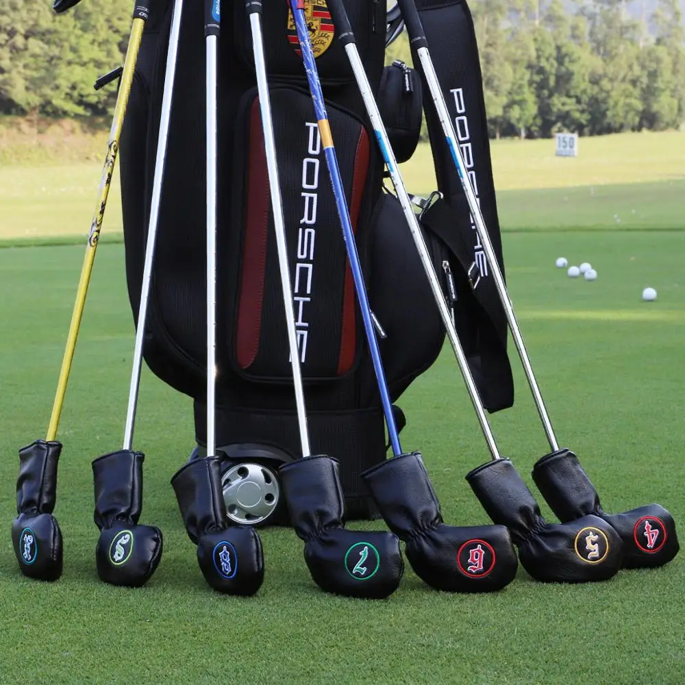 Чехол с железной головкой для гольф-клуба 777 чехол гольфа Lucky 10 шт./компл.