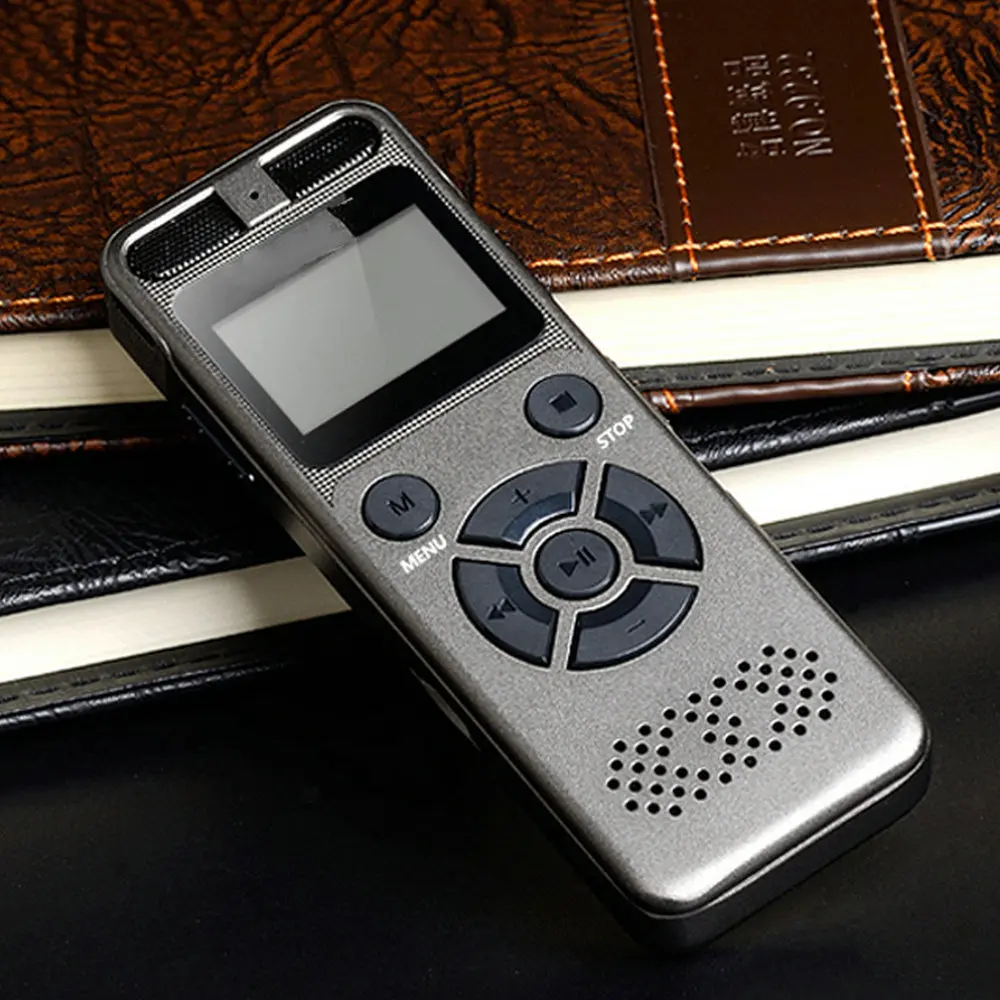 Цифровой диктофон Telele для звукозаписи MP3 светодиодный дисплей Голосовая