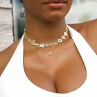 2021 Мода Радуга cz проложили мульти очарование ожерелье для женщин Свадебное короткое колье Сердце Улыбка глаз поцелуй кулон ювелирные изделия подарок