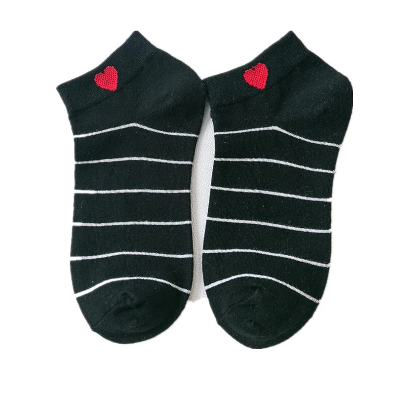 Носки в Корейском стиле весенние и летние милые инди полосатые носки женские