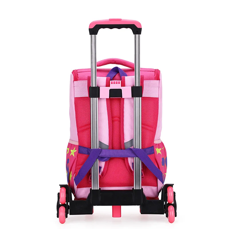 2019 мультфильм тележка чехол подняться на лестнице школьная сумка От 6 до 10 лет