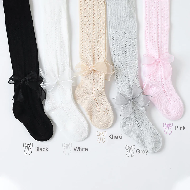 2017 новые детские летние Колготки маленьких отверстия сетки колготки из хлопка