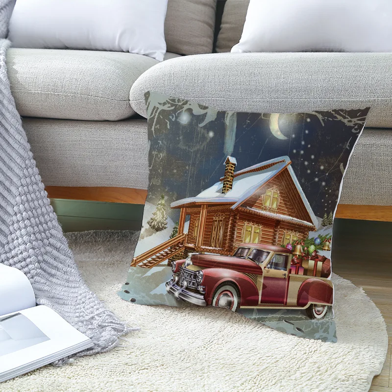 Веселое Рождество Наволочка скандинавский дакимакура наволочка