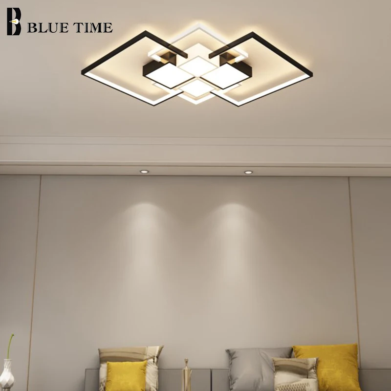 

Современные светодиодные потолочные лампы для гостиной, спальни, столовой, кухни, освещение для помещения, потолочный светильник, освещени...