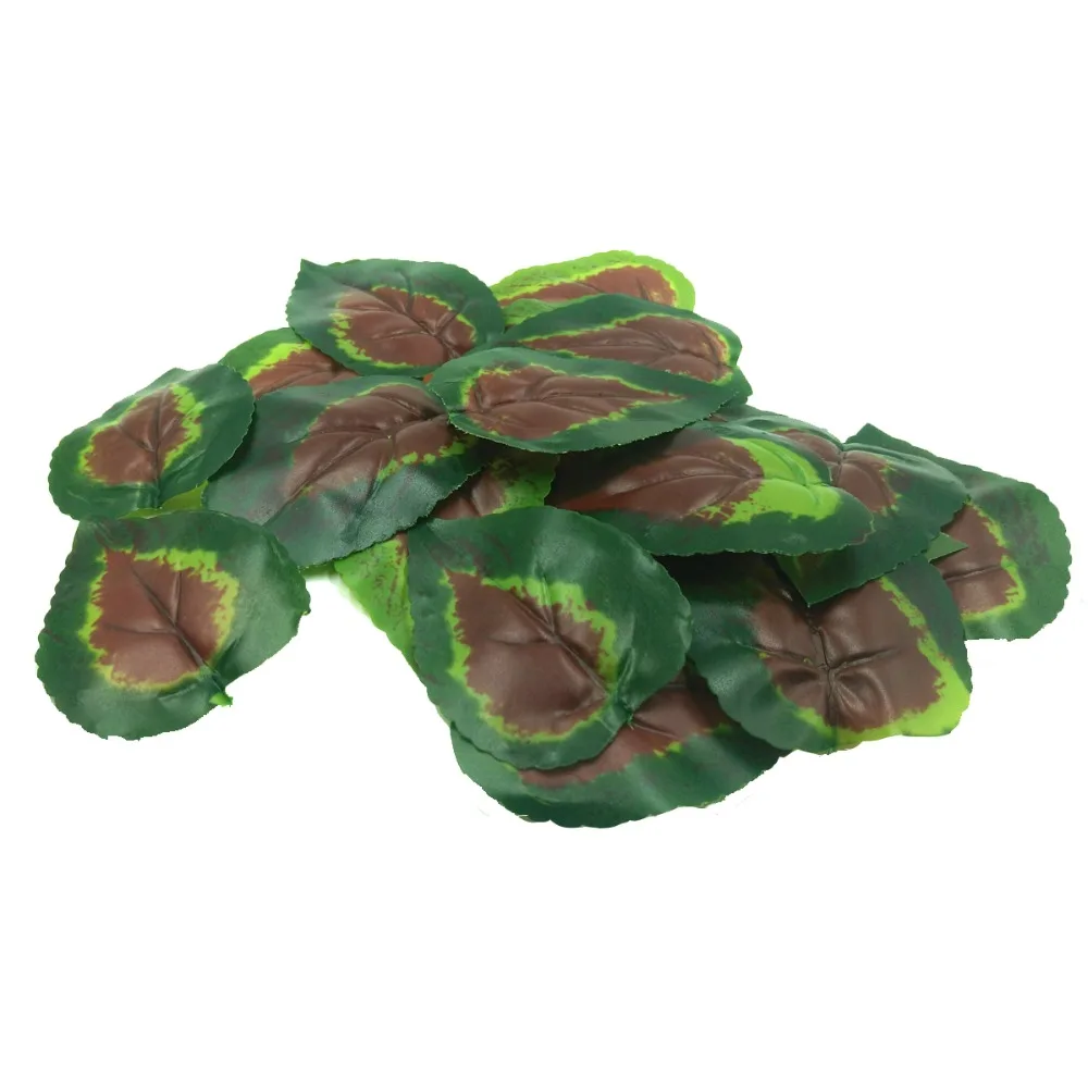 ANGRLY 30 шт. красное сердце листья подарки красный осенний плющ кленовый лист