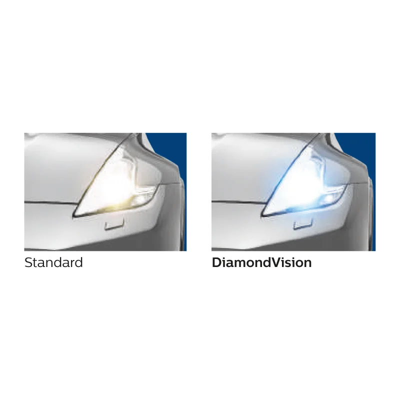 Автомобильные галогенные фары Philips H1 H4 H7 H8 H11 HB3 HB4 9003 9005 9006 12 В Diamond Vision 5000K