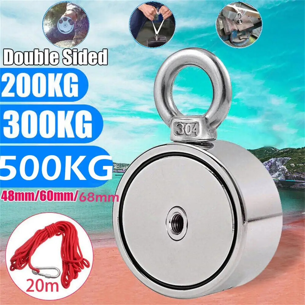 2019 Новые поступления 200/300/500 кг двухсторонний Неодимовый металломагнитный