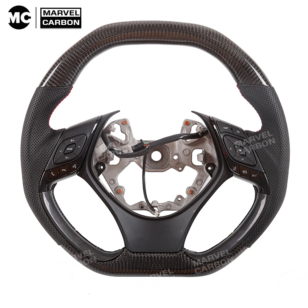 

100% Real Carbon Fiber Steering Wheel for TOYOTA CH-R