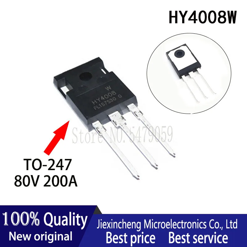 5 шт. HY4008W HY4008 TO247 MOSFET 125V 300A TO 247 новый оригинальный|Запасные части| |