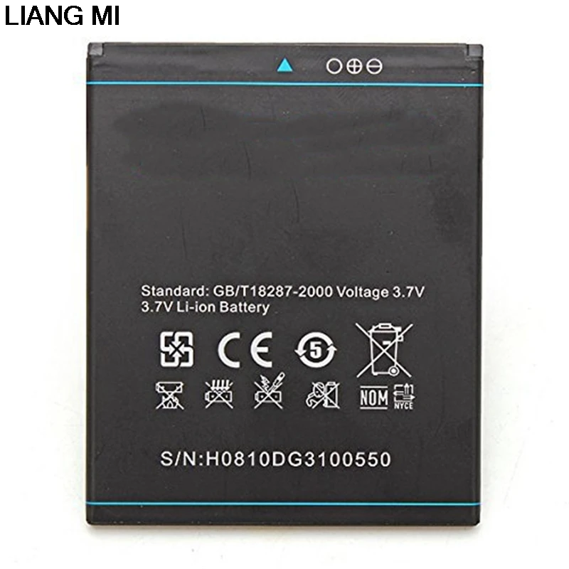 Новый B-DG310 телефона-ионная аккумуляторная батарея для DOOGEE DG310 BDG310 2000 мАч Высокое