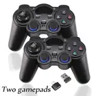 BEESCLOVER Беспроводной игровой контроллер для PS3, PS2 2 шт.пара 2,4g Беспроводной Android геймпады игровая консоль контроллер