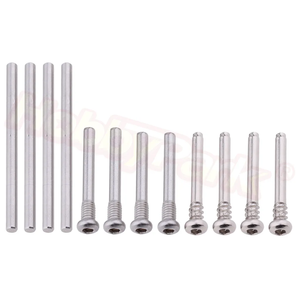 12 шт. полный комплект штифт для подвески набор винтовых штифтов 1/10 Traxxas Slash 4x4