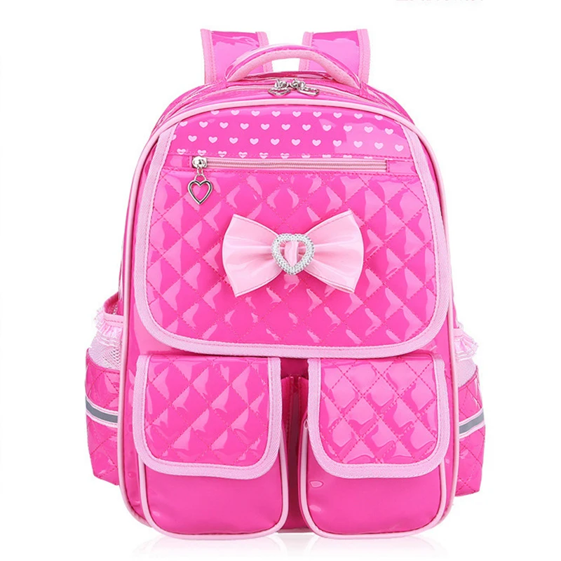2018 милый рюкзак школьный для девочек из искусственной кожи водонепроницаемые