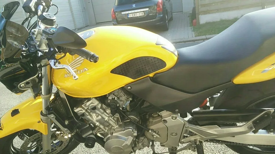 KEMiMOTO для HONDA CB900F CB600F HORNET мотоциклетная противоскользящая накладка на бак протектор наклейки боковой газ колено сцепление тяговые колодки