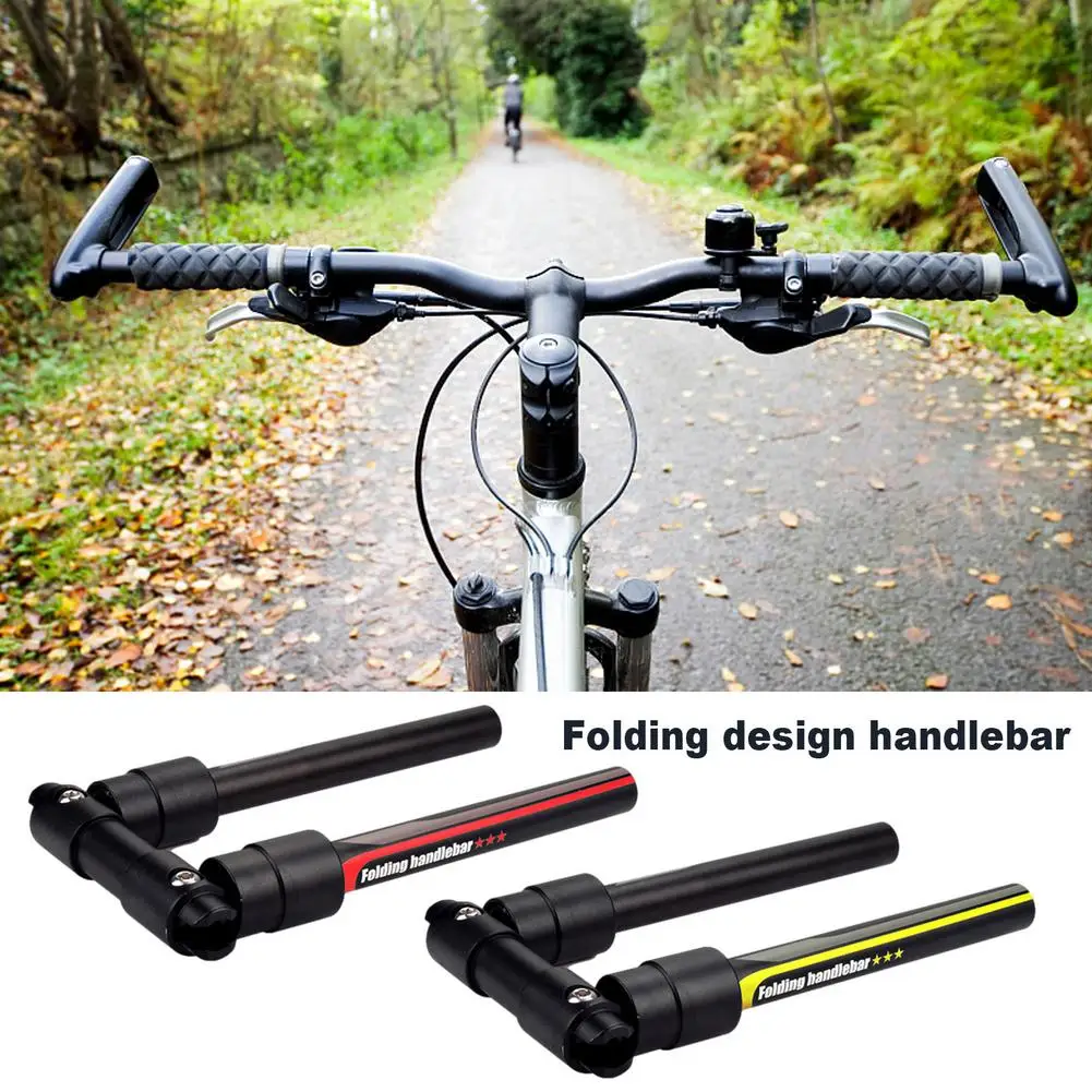 

Foldable MTB Bicycle Handlebars Aluminum Alloy Bicycle Rest Handle Bar Cycling Bike Bar For Scooters Mountain Bike Parts