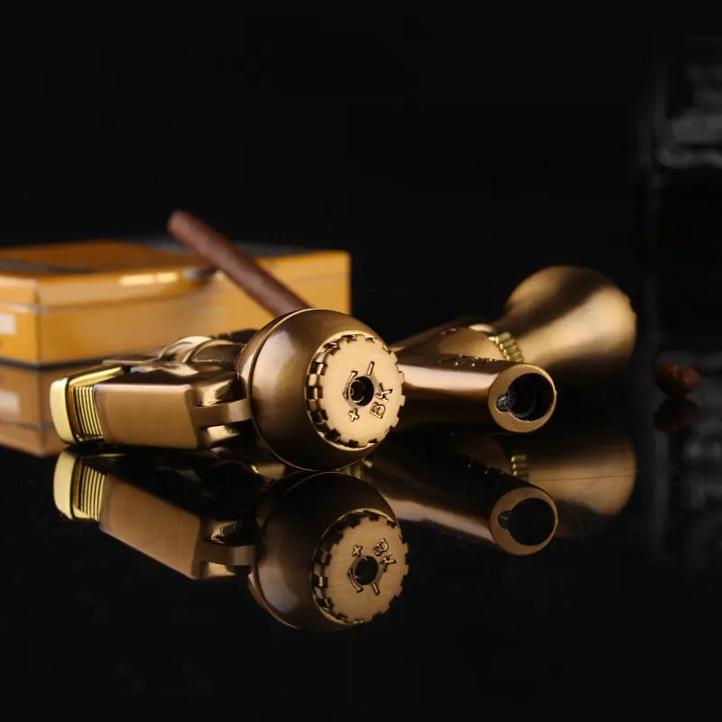 Локоть маленькая металлическая ветрозащитная газовые зажигалки маленький