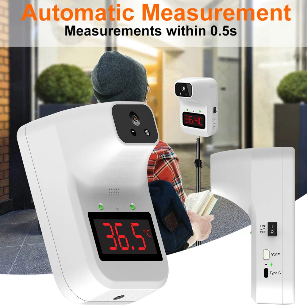 

New Hot Infrared Thermometer Infrared Fever Thermometer Accurate Reading 10 Languages for Adult
