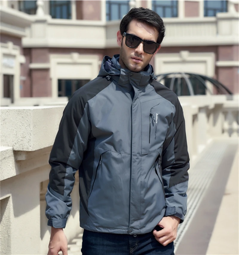 Зимняя уличная дождевая куртка для мужчин и женщин водонепроницаемые походные