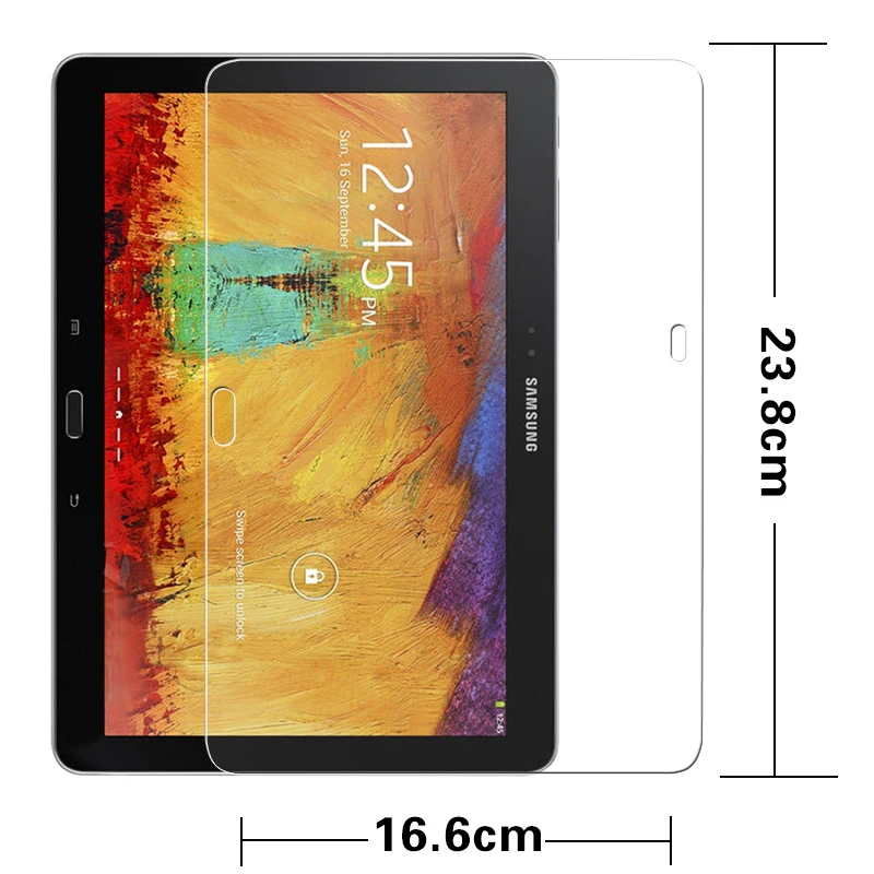 

Premium tempered glass film For Samsung Galaxy Tab Pro T520 T521 T525 10.1" tablet pc Anti-shatter LCD Screen Protector Film