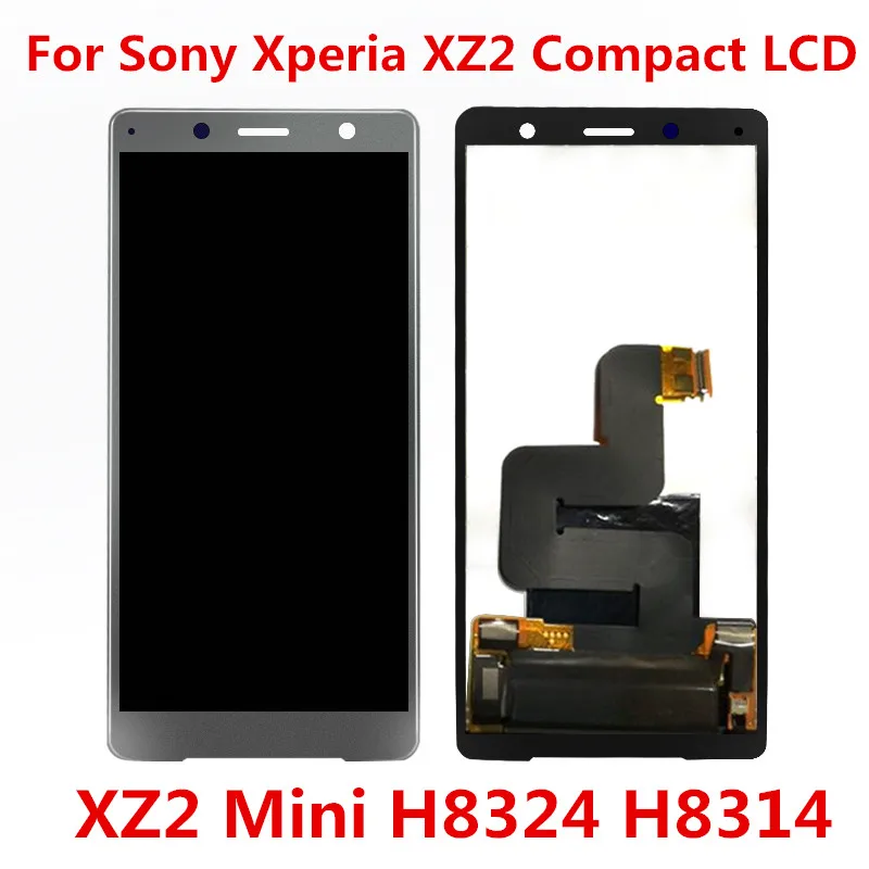 

5 дюймов для SONY Xperia XZ2 Компактный ЖК-сенсорный экран дигитайзер в сборе для Sony XZ2 Mini дисплей Замена H8324 H8314