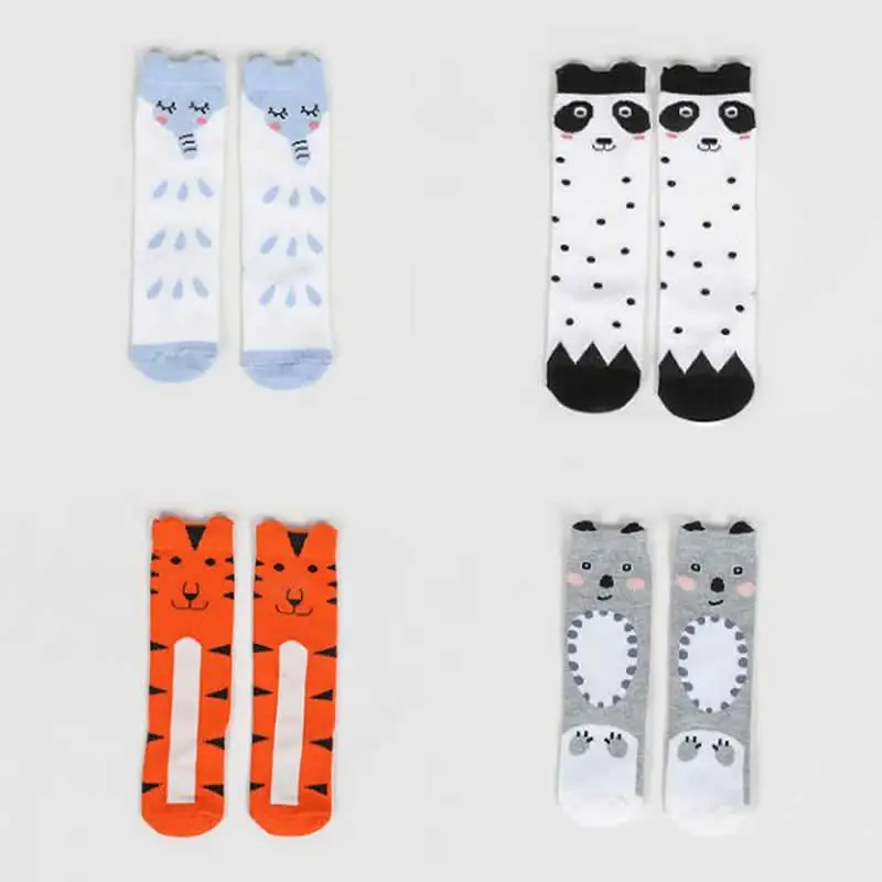 Гетры для новорожденных мальчиков и девочек милые Хлопковые гольфы теплые