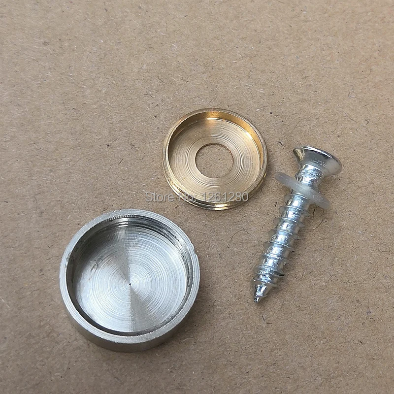 Латунное акриловое зеркало для рекламы 16 мм фиксированный винт бытовая