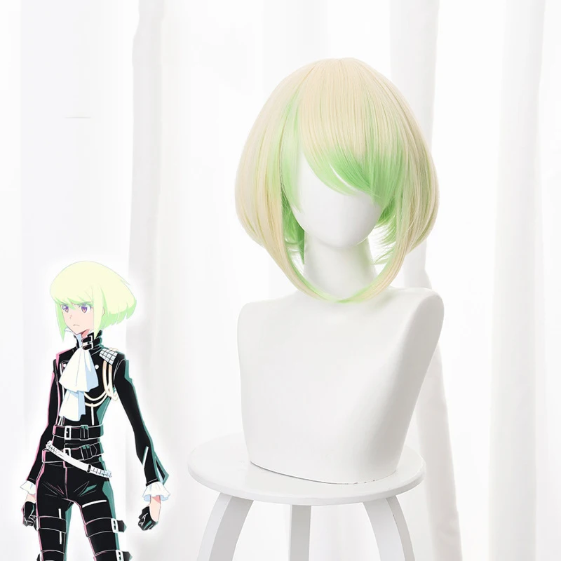 Promia / PROMARE Mad Burnish Lio Fotia градиентный парик для косплея|Костюмы аниме| |