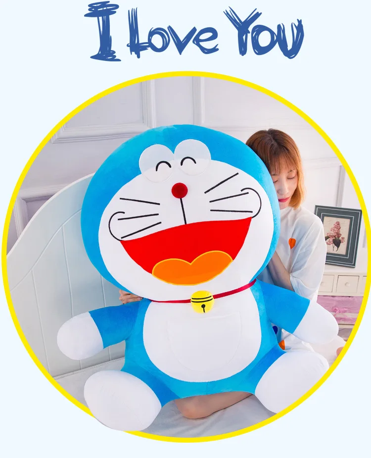 Горячая аниме 25 см Stand By Me Doraemon плюшевые игрушки CuteCat Кукла Мягкие животные Подушка Детские игрушки для детей Подарки фигурка Doraemon