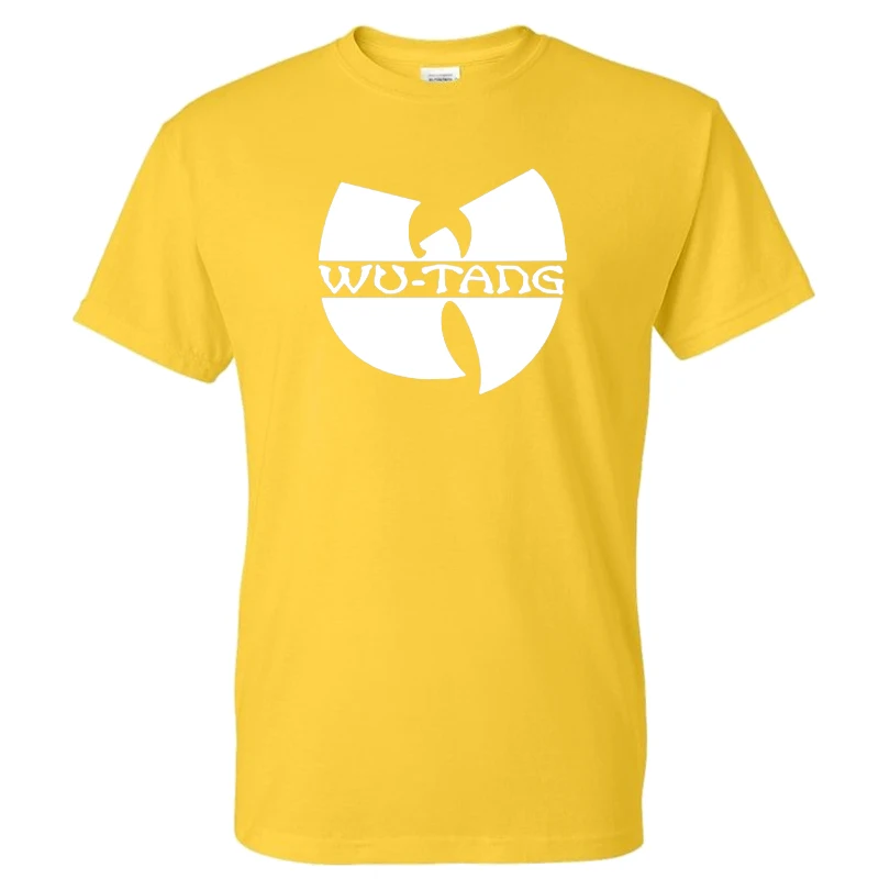 Новинка 2020 футболка Wu Tang Clan в стиле хип-хоп однотонная уличная одежда с принтом