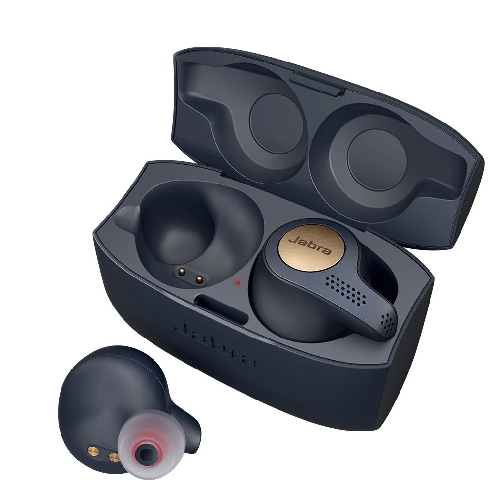 Jabra Elite Active 65t Alexa Беспроводные наушники с зарядным чехлом медный чехол для