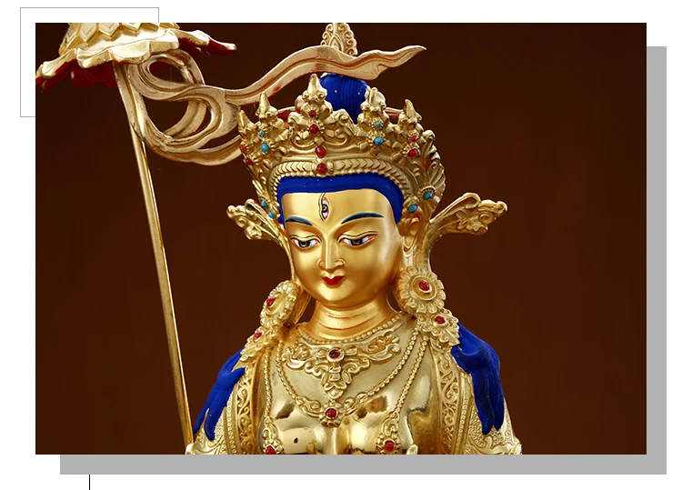 Оптовая продажа Буддийские принадлежности высококачественный позолоченный