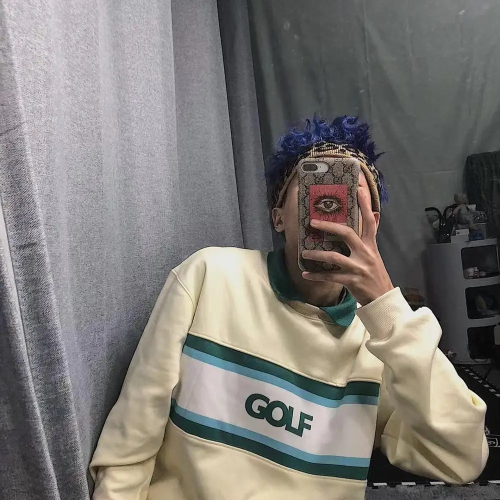 

New golf Flower Le Fleur Tyler The Creator Hoodies Hoody hooded Sweatshirts velvet Cotton Drake Thicken Fleece #JJ1