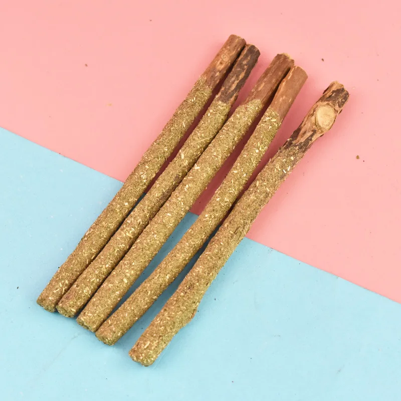 

Natural Matatabi Pet Cat Snacks Sticks Safety Molar Toothpaste Branch Cleaning Teeth Silvervine Cat Snacks Sticks Pet Supplies