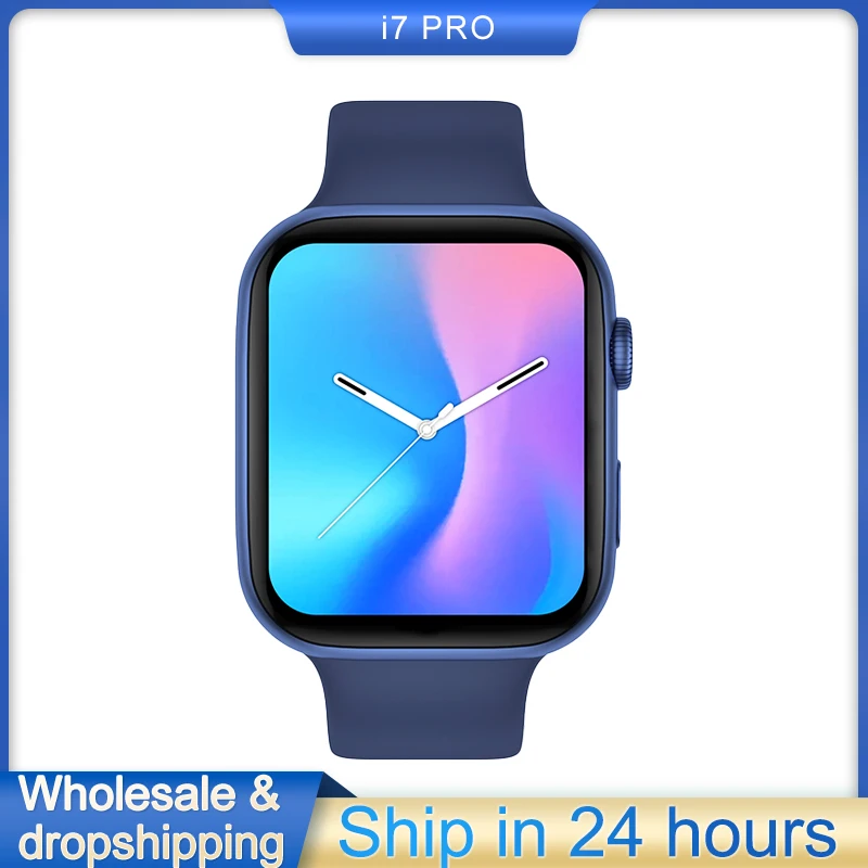 

i7 PRO Smart Watch 7 Bluetooth Call DIY Faces Series 7 SmartWatch Sport Waterproof Heart Rate Custom Wallpaper PK X8 MAX W37 Pro