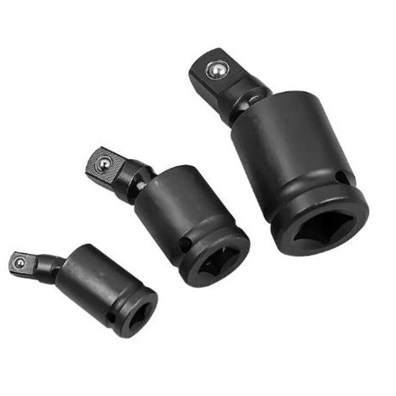 3 шт./компл. 1/2 &quot3/8" 1/4 гаечный ключ с храповым механизмом торцевой адаптер набор