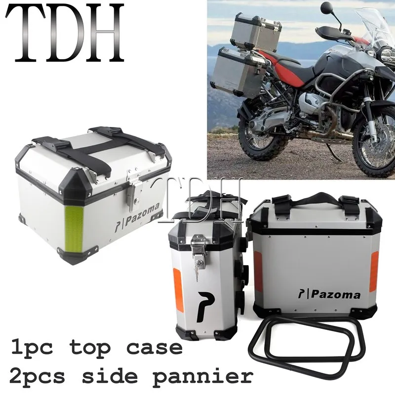 Боковой ящик Pannier из сплава для мотоцикла