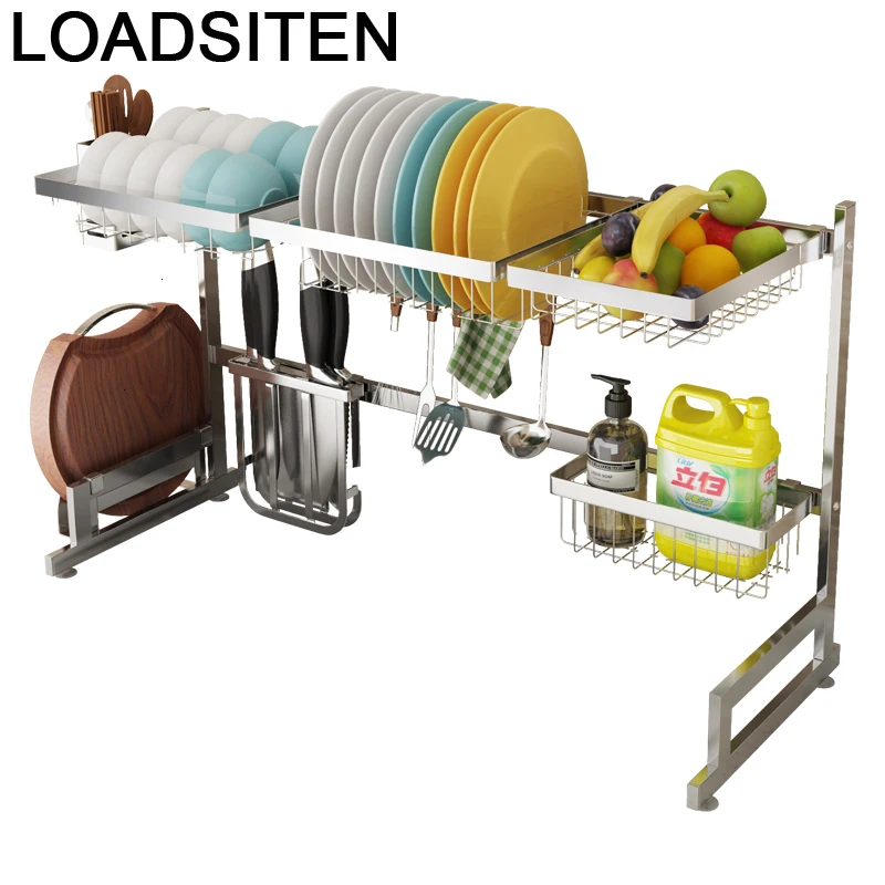 

Кладовая Nevera Keuken холодильник держатель губок на раковине поставки Нержавеющая сталь Mutfak Органайзер стеллаж для выставки товаров Cozinha Cocina К...