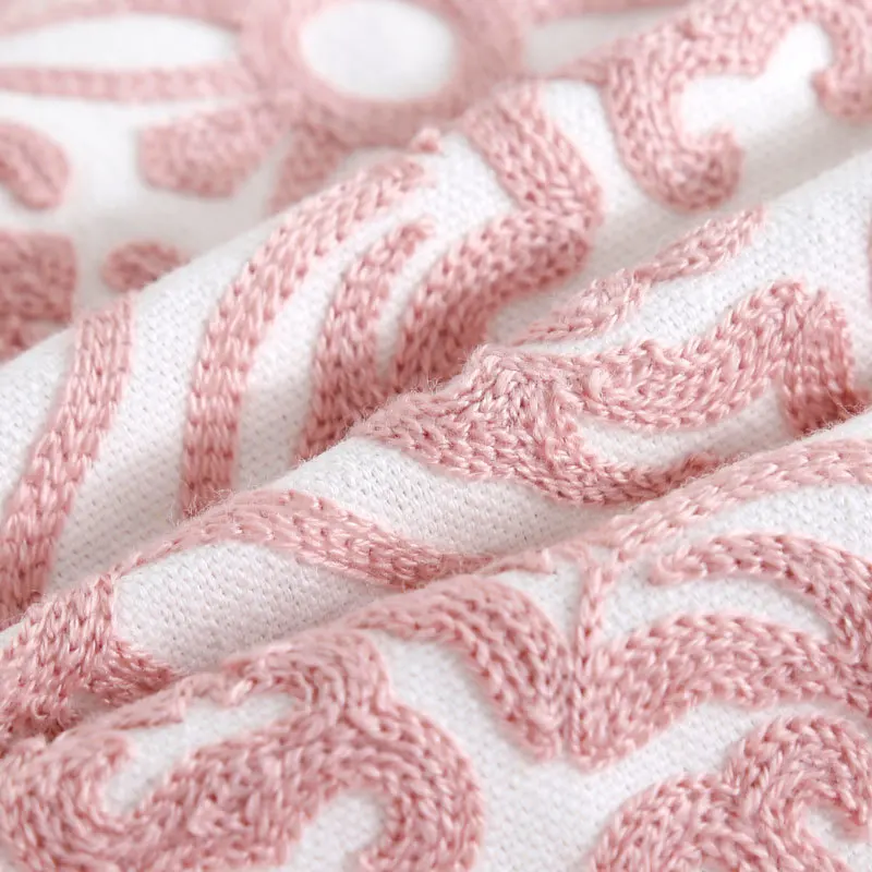 Декоративные Чехлы на подушки с Вышивкой наволочка класса люкс диван диванные