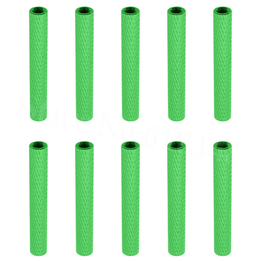 10PCS Aluminum Standoff Spacer M3x35mm Stud Fastener Inner Thread Round Column For RC Multirotors Quadcopter FPV Drone Parts DIY |