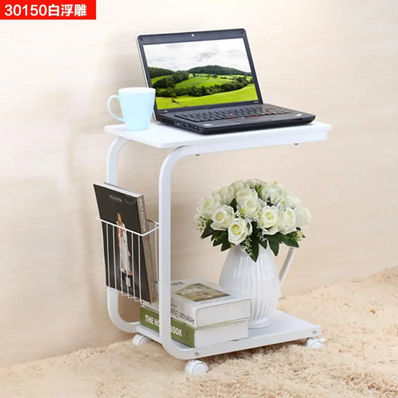 Мини-прикроватный подвижный диван маленький стол угловой несколько боковых