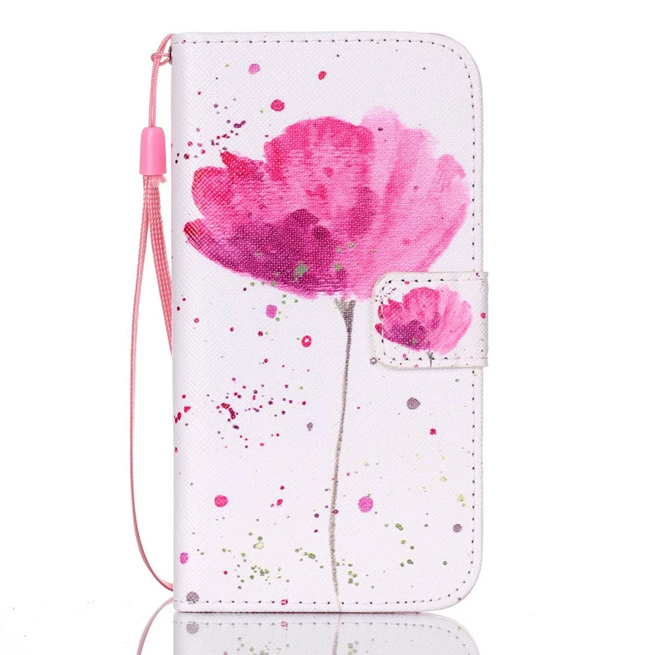Роскошный чехол-книжка из искусственной кожи для samsung Galaxy S3 mini i8190 S4 mini i9190 i9300 S5 mini S6 S7 Edge S8 S9 Plus