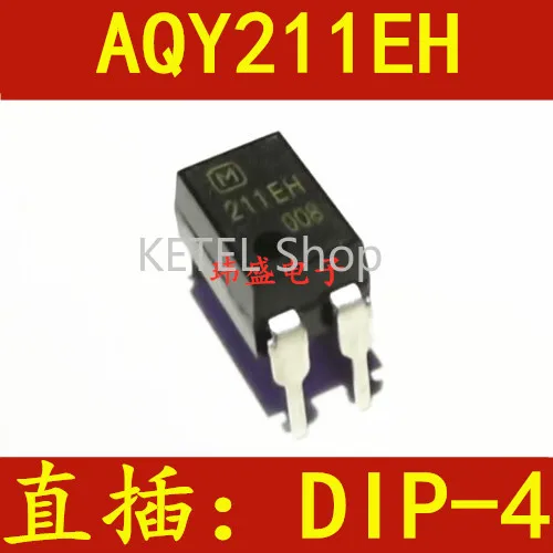 

Freeshipping 10PCS/LOT AQY211EH DIP-4
