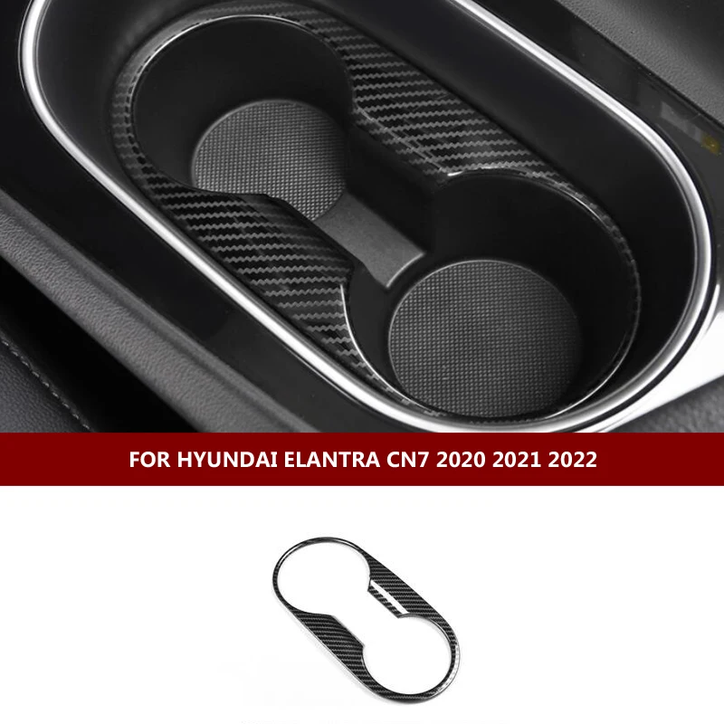 

Для Hyundai Elantra CN7 2020 2021 LHD аксессуары для интерьера из углеродного волокна ABS Декоративная Обшивка