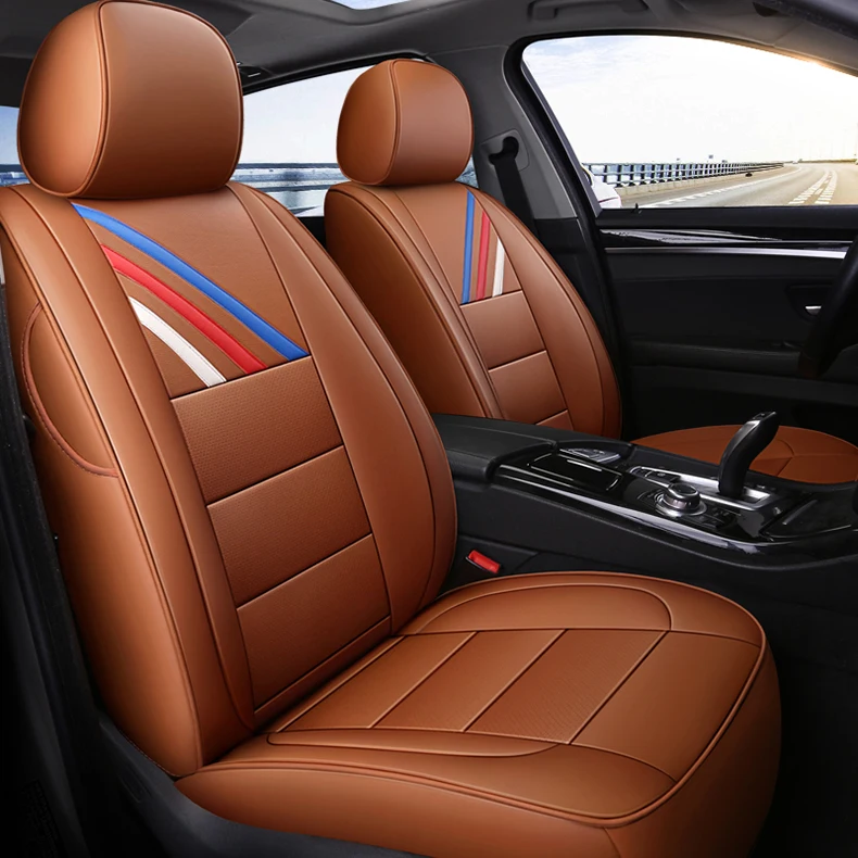 

custom Exactly Fit Full Car Seat Cover cowhide For auto BMW X5 X1 X3 X4 X6 X6M 120I 125I 116I 118I 2 3 4 5 Series car accessorie
