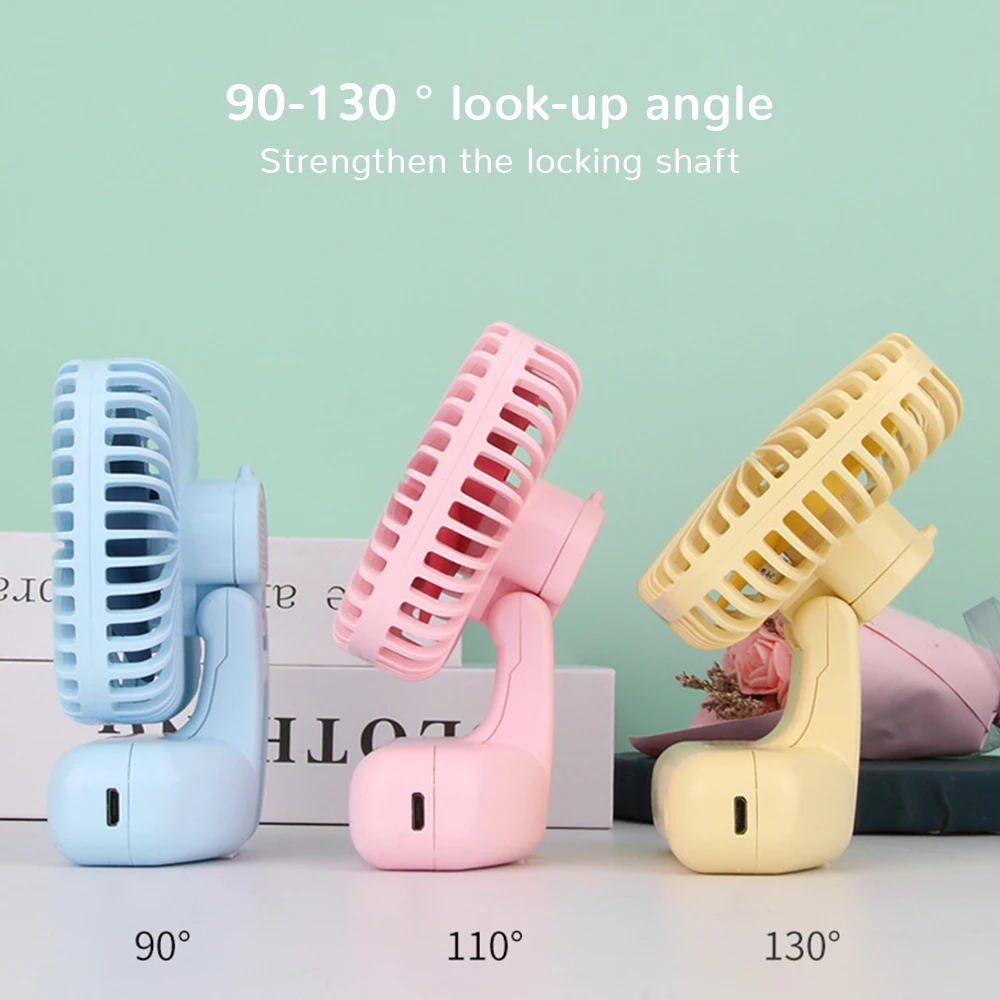 Портативный мини вентилятор портативная перезаряжаемая батарея охлаждающий