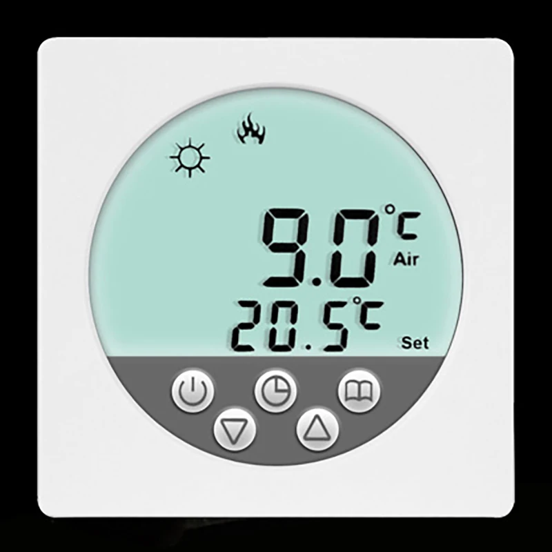 

DW-C15 Electric Heating 16A Without Wifi Concealed LCD Display Thermostat Electric Heating Thermostat