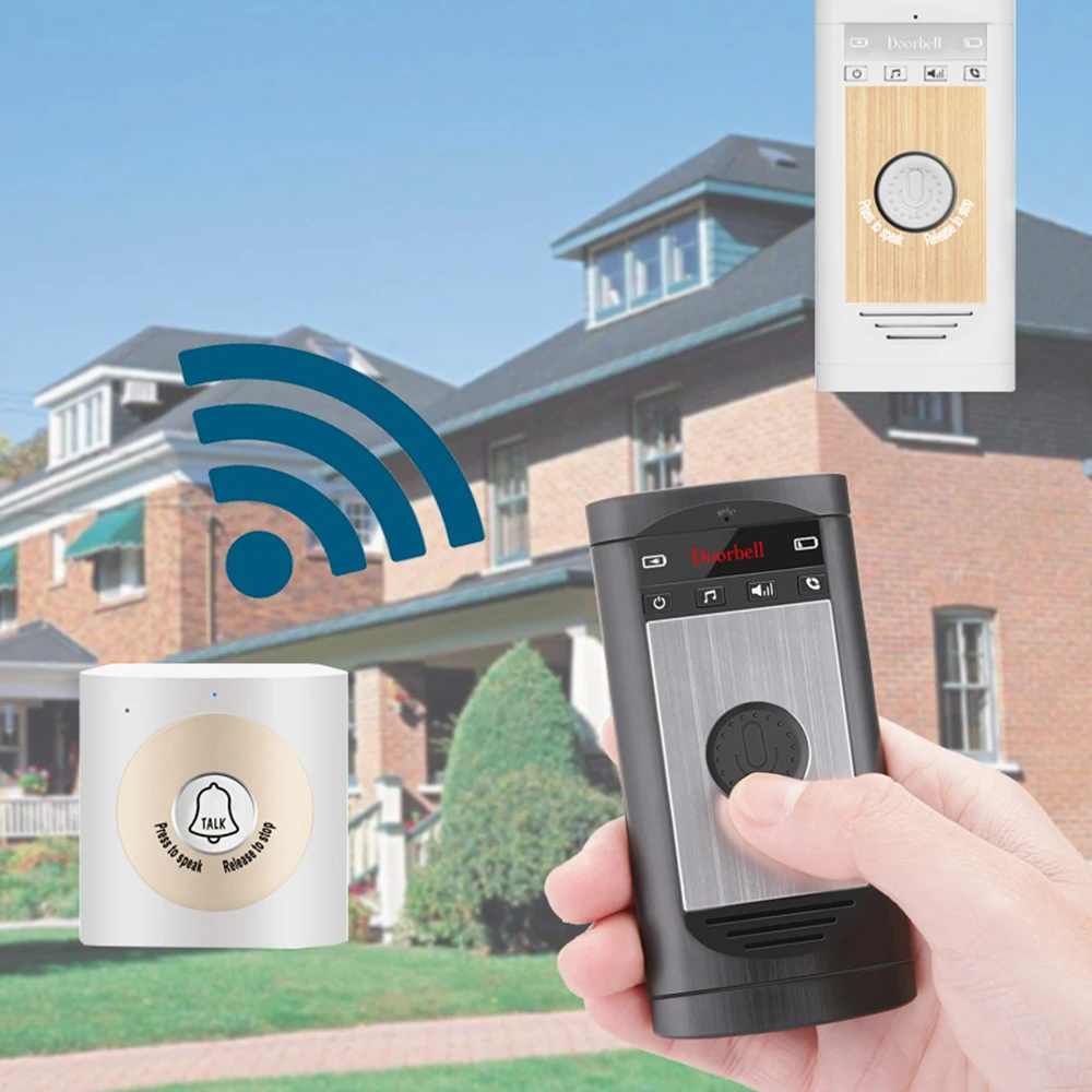 Беспроводной голосовой пейджер беспроводной домофон дверной звонок