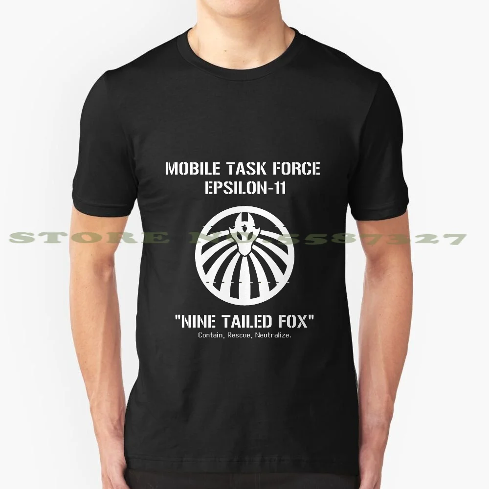 Модная Винтажная Футболка Mobile Task Force Nine Tailed Fox модные футболки религиозная основа